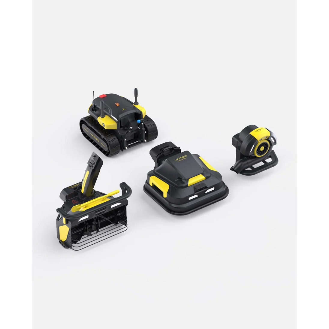 Yarbo Lawn Mower + Snow Blower + Leaf Blower + Trimmer Package product photo